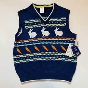 NWT Gymboree Easter Sweater Vest